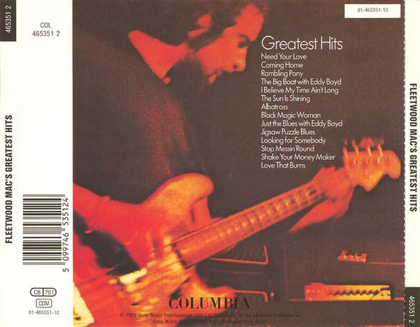 Fleetwood Mac : Fleetwood Mac's Greatest Hits (CD, Comp, RE, RP)
