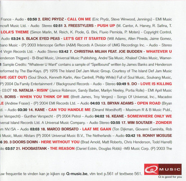 Various : Q-hits 2004 (CD, Comp)