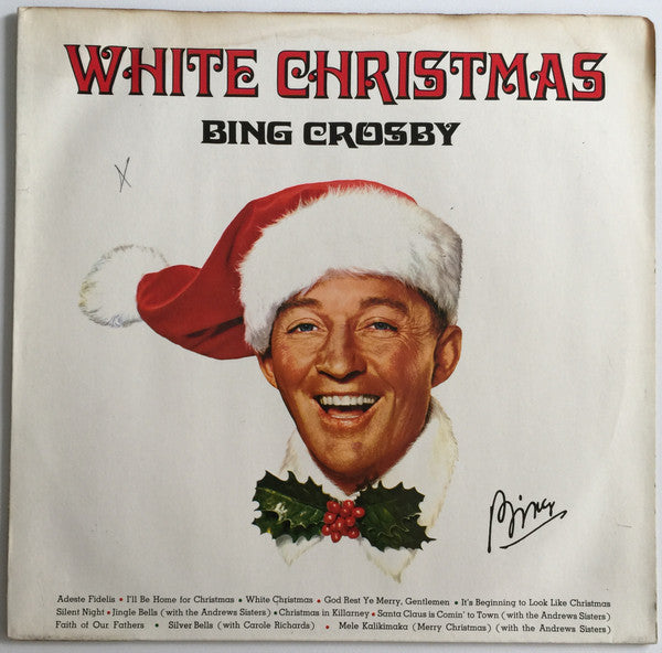 Bing Crosby : White Christmas (LP, Album, RE)