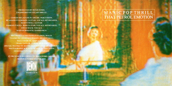 That Petrol Emotion : Manic Pop Thrill (CD, Album)