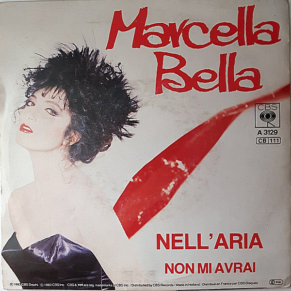 Marcella Bella : Nell'Aria (7", Single)