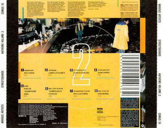 Various : Anthems Volume 2 (CD, Comp)