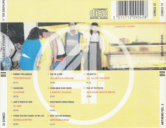 Various : Anthems Volume 4 (CD, Comp)