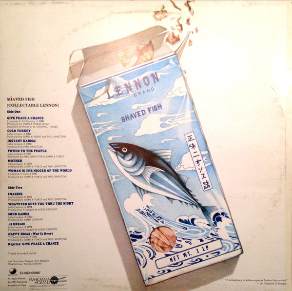 John Lennon / The Plastic Ono Band : Shaved Fish (LP, Comp)