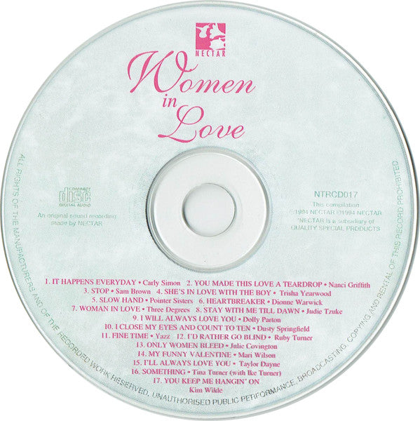Various : Women In Love (CD, Comp)