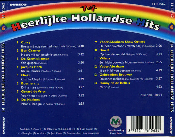 Various : 14 Heerlijke Hollandse Hits (CD, Comp)