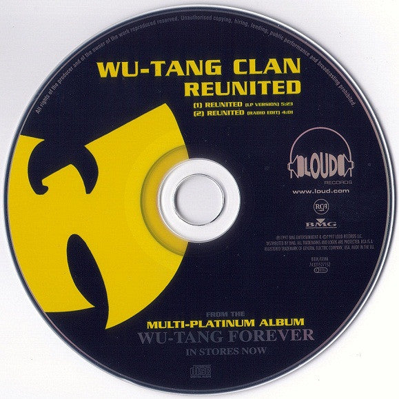 Wu-Tang Clan : Reunited (CD, Maxi, Car)