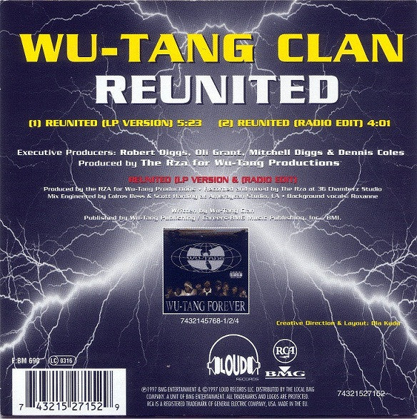 Wu-Tang Clan : Reunited (CD, Maxi, Car)