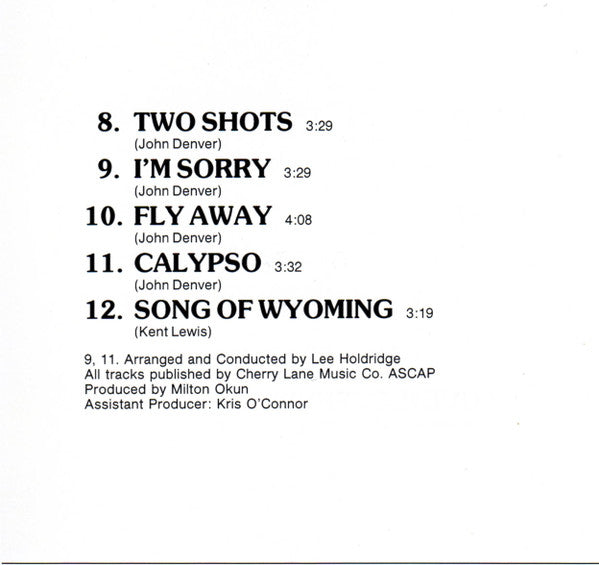 John Denver : Windsong (CD, Album, RE)