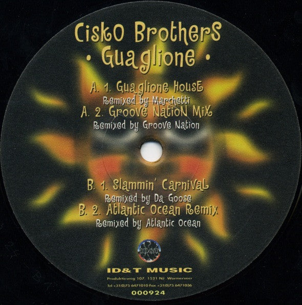 Cisko Brothers : Guaglione (12")