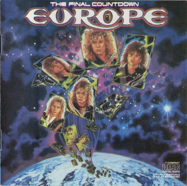 Europe (2) : The Final Countdown (CD, Album, Whi)