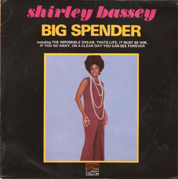 Shirley Bassey : Big Spender (LP, Album, RE)