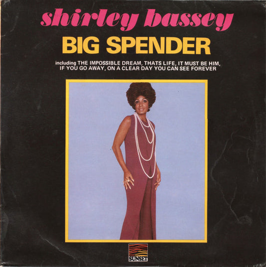 Shirley Bassey : Big Spender (LP, Album, RE)