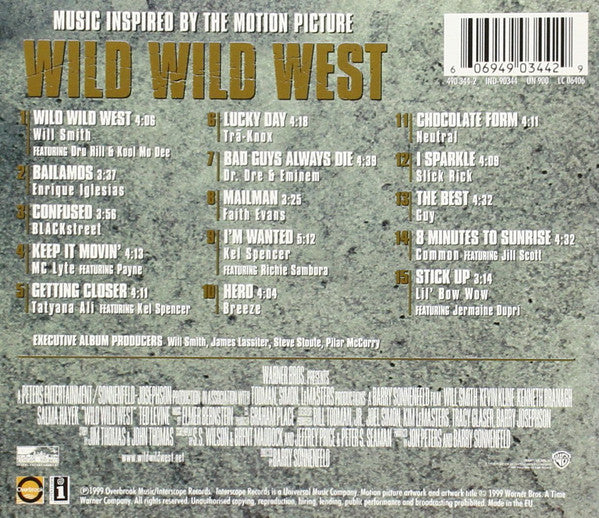 Various : Music Inspired By The Motion Picture Wild Wild West (CD, Comp)