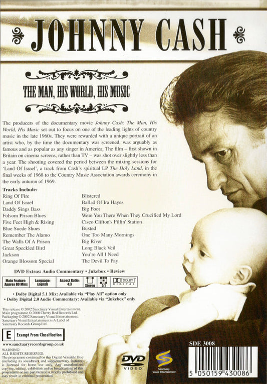 Johnny Cash : The Man, His World, His Music (DVD-V, Comp)