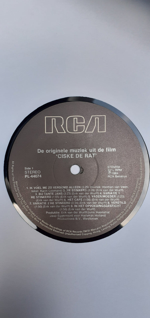Various : Ciske De Rat (LP, Album)