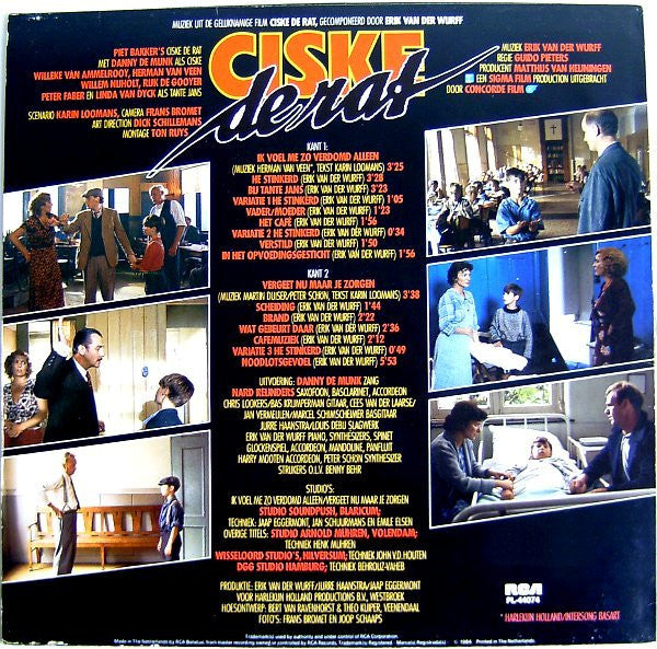 Various : Ciske De Rat (LP, Album)