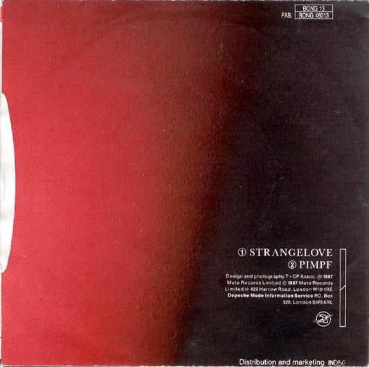 Depeche Mode : Strangelove (7", Single)