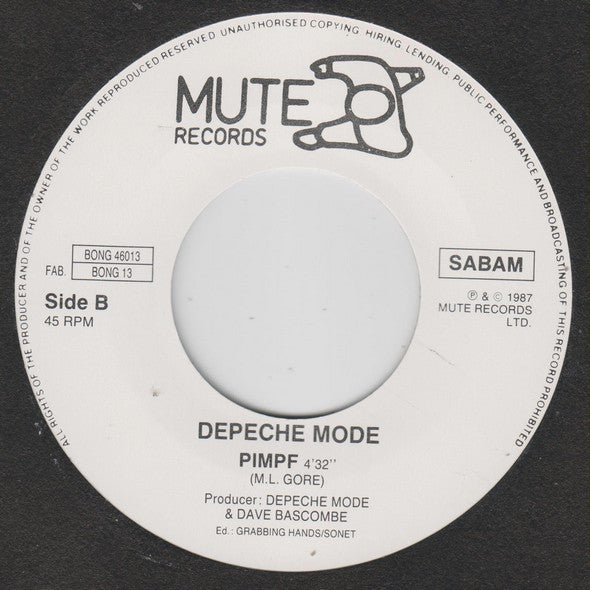 Depeche Mode : Strangelove (7", Single)