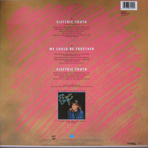 Debbie Gibson : Electric Youth (12")