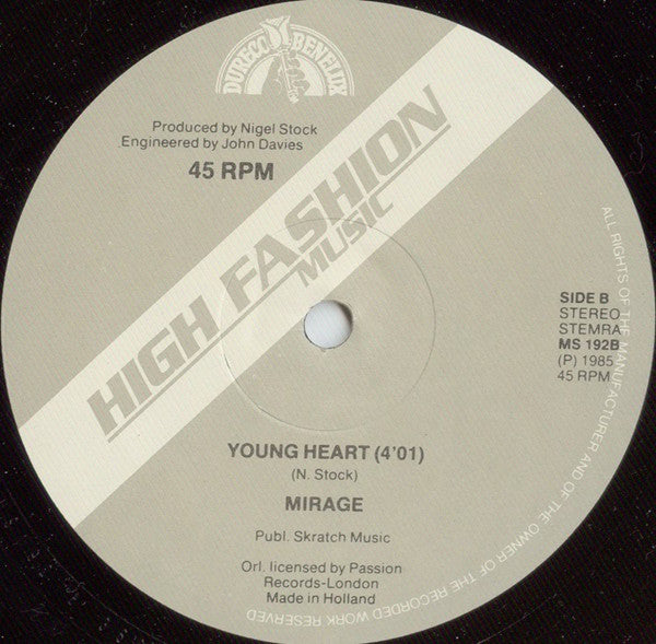 Mirage (12) : Into The Groove Medley - The Madonna Hits (12")