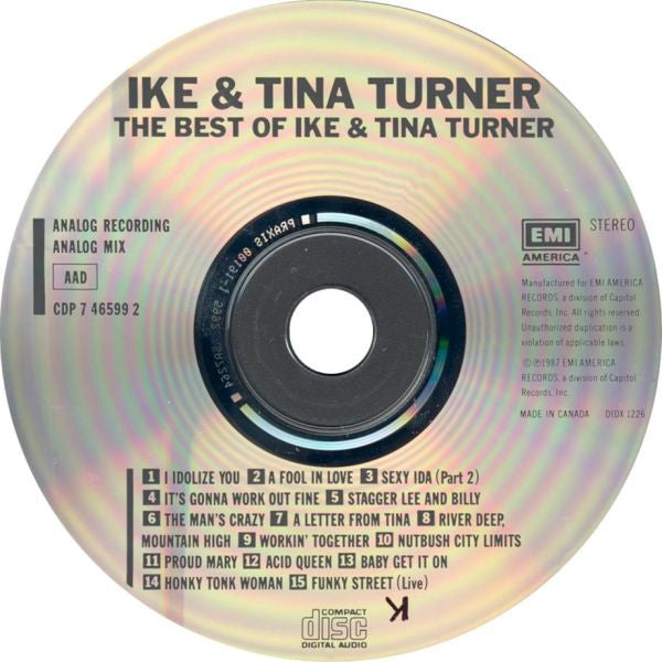 Ike & Tina Turner : The Best Ike & Tina Turner (CD, Comp)