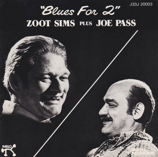 Zoot Sims Plus Joe Pass : Blues For 2 (CD)