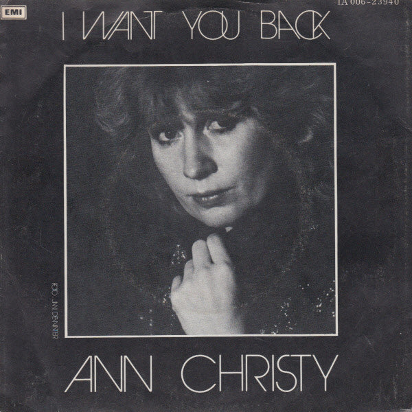 Ann Christy : Made For Love (7", Single)