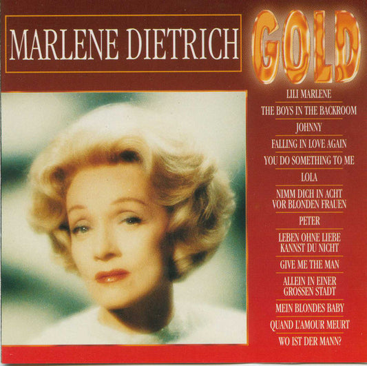 Marlene Dietrich : Gold (CD, Comp)