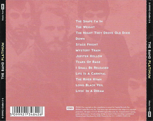The Band : Platinum (CD, Comp)