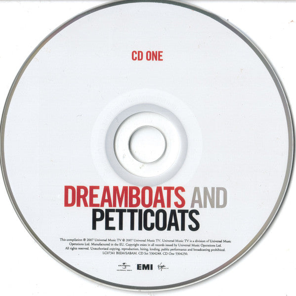 Various : Dreamboats And Petticoats (2xCD, Comp)