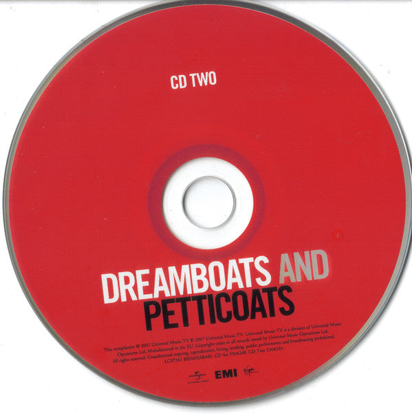 Various : Dreamboats And Petticoats (2xCD, Comp)