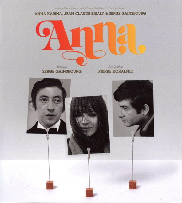 Anna Karina, Jean-Claude Brialy & Serge Gainsbourg : Anna (DVD, RM, PAL + CD + Box)