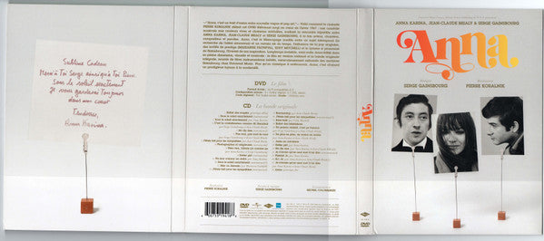 Anna Karina, Jean-Claude Brialy & Serge Gainsbourg : Anna (DVD, RM, PAL + CD + Box)
