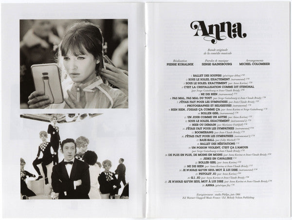 Anna Karina, Jean-Claude Brialy & Serge Gainsbourg : Anna (DVD, RM, PAL + CD + Box)