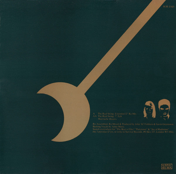 Richard Bone : The Real Swing (12", EP)