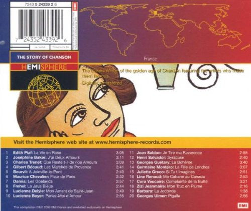 Various : The Story Of Chanson - Classic French Songs From The Golden Age (CD, Comp)