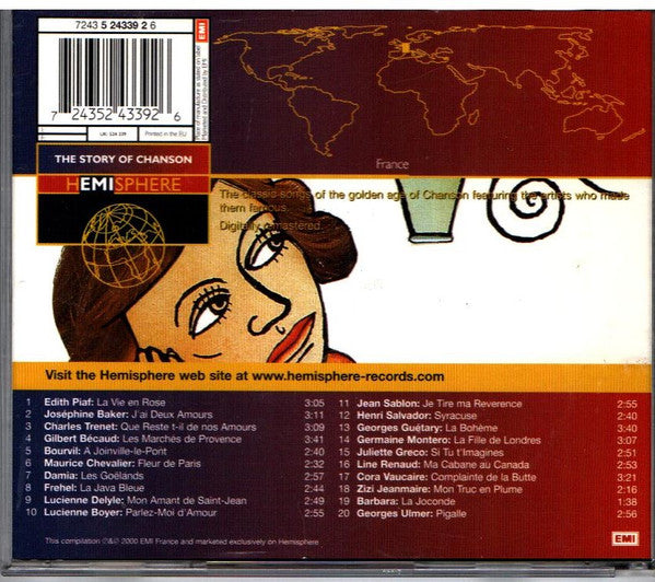 Various : The Story Of Chanson - Classic French Songs From The Golden Age (CD, Comp)