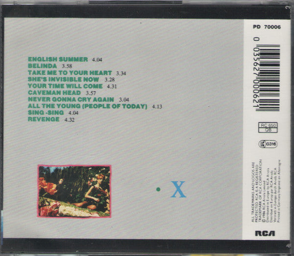 Eurythmics : In The Garden (CD, Album, RE)