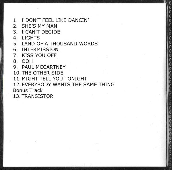 Scissor Sisters : Ta-Dah (CDr, Album, Promo)