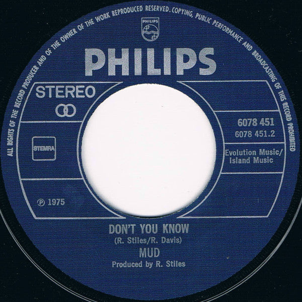 Mud : Show Me You're A Woman (7", Single)