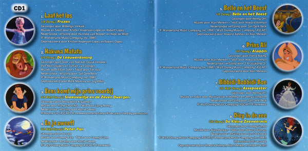 Various : Disney's Grootste Hits (2xCD, Comp)