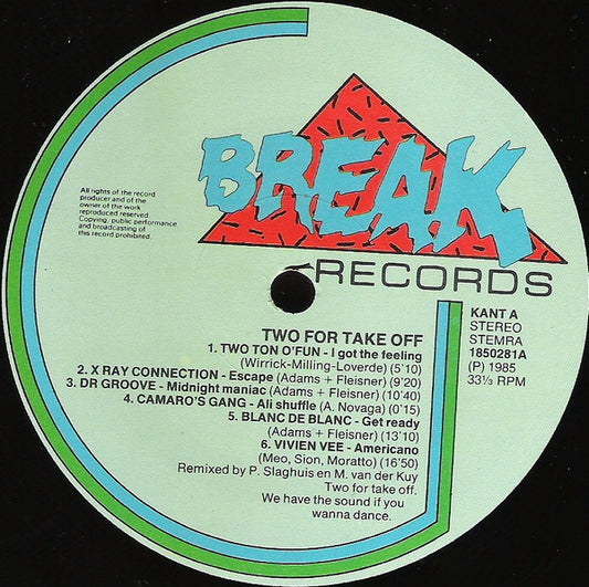 Various : Two For Take Off (LP, Mixed)