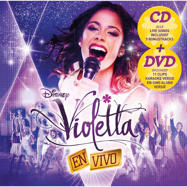 Violetta (6) : En Vivo (CD, Album + DVD-V, PAL)