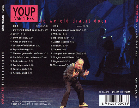 Youp van 't Hek : De Wereld Draait Door (2xCD)