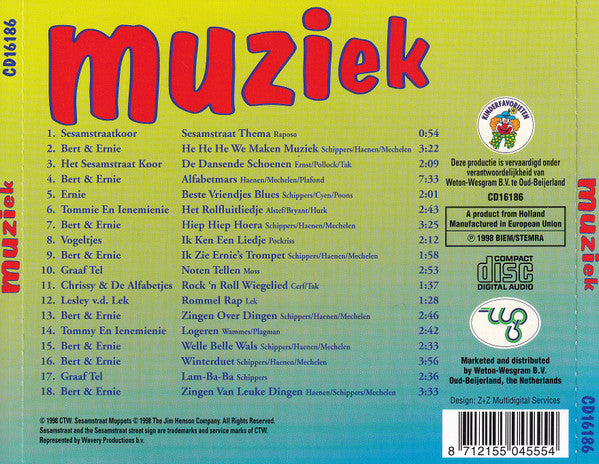 Sesamstraat : Muziek (CD, Comp)