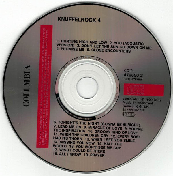 Various : Knuffelrock 4 (2xCD, Comp)