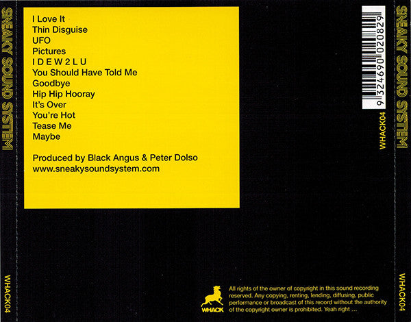 Sneaky Sound System : Sneaky Sound System (CD, Album)