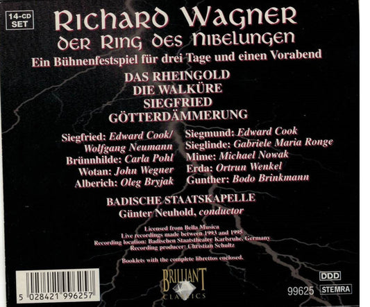 Richard Wagner : Der Ring Des Nibelungen (14xCD + Box)