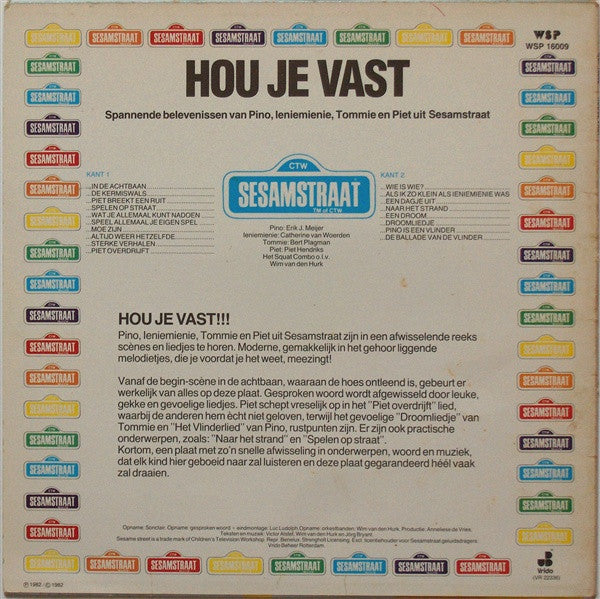 Sesamstraat : Hou Je Vast (LP, Album)